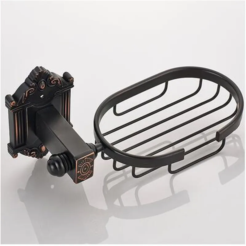 Auswind Античная бронзовая Щетка латунь мыльница держатель настенный кронштейн