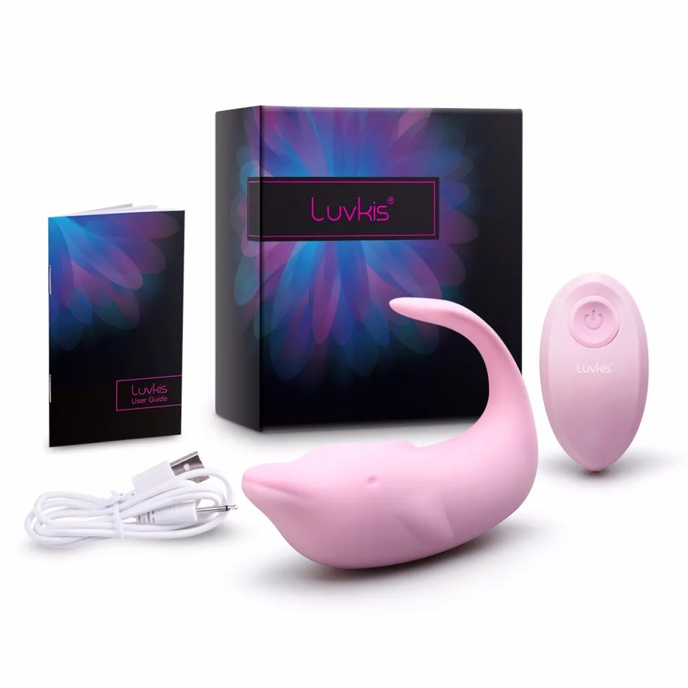 Luvkis 10 скоростей Пульт дистанционного управления Bodysafe силиконовый вибратор
