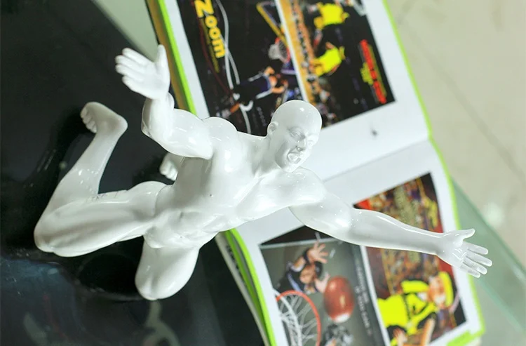 Эстетический кричащий человек скульптура украшение ручной работы из смолы