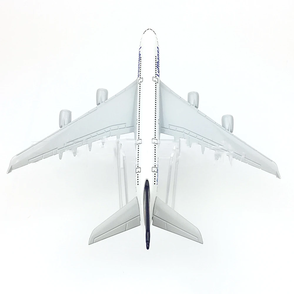 Летательный аппарат масштаба 1/400 модель самолета из сплава A380 Lufthansa 16 см игрушки