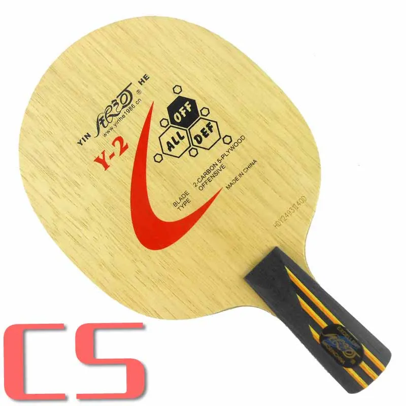 CS short handle Yinhe Млечный Путь галактика Y-2 Y2 Y 2 настольный теннис пинг понг лезвие - Цвет: CS short handle