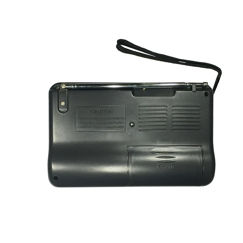 Portable Mini Radio Speaker FM/AM Stereo Player Receiver Antenna Support Music for Old Parents Gifts | Электроника