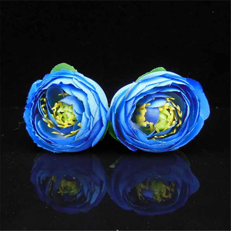 10 шт. Для женщин крем Ткань цветок ромашка волосы палку свадебные Женские