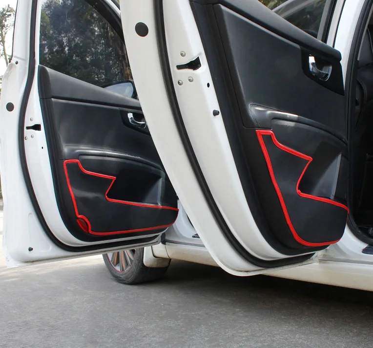 

4pc for KIA K4 Car door kick Protective pad Anti kick pad