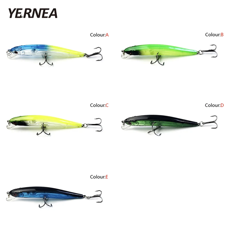 Yernea 5 шт./лот цветов пластиковые плавающие приманки крючки воблеры искусственная