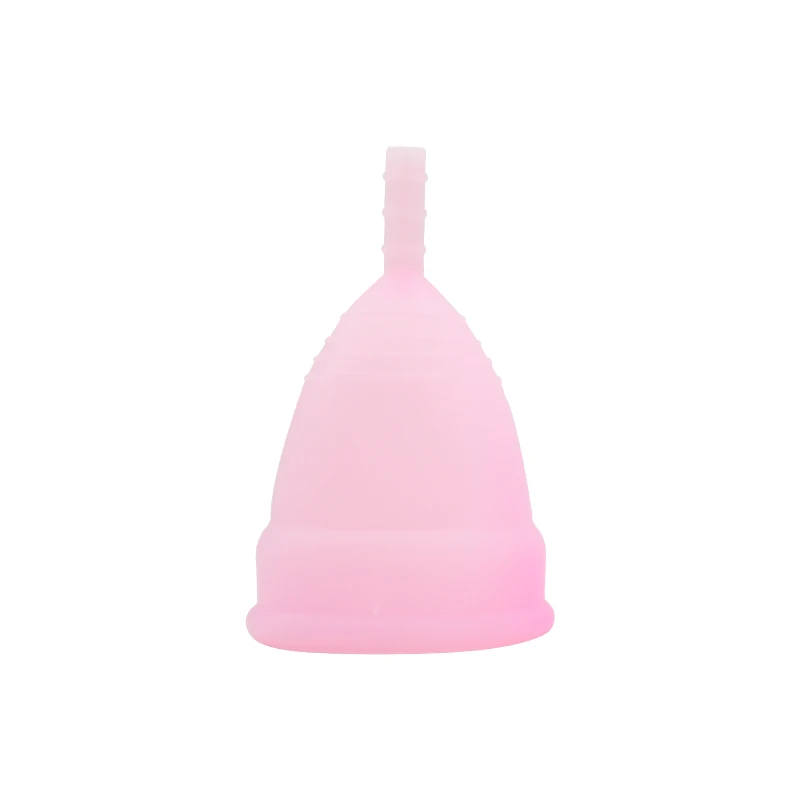 1pcs-naked-pink Женская чашка копа менструальная для женщин силиконовая чашка женственная гигеин менструальная чашка лучше менструальных подушечек многоразовая чашка - Цвет: 1pcs-naked-pink