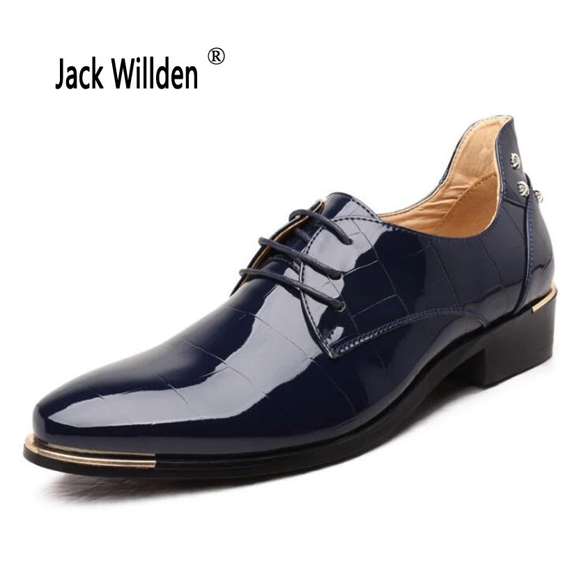 Дизайнерские мужские классические туфли Jack Willden роскошная модная свадебная