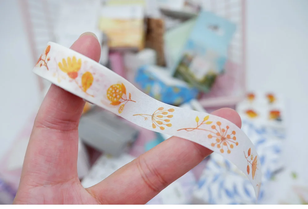 30-50 шт./лот распродажа клейких лент васи DIY Украшение для скрапбукинга планировщик Маскировочная лента клейкая лента наклейка канцелярские товары