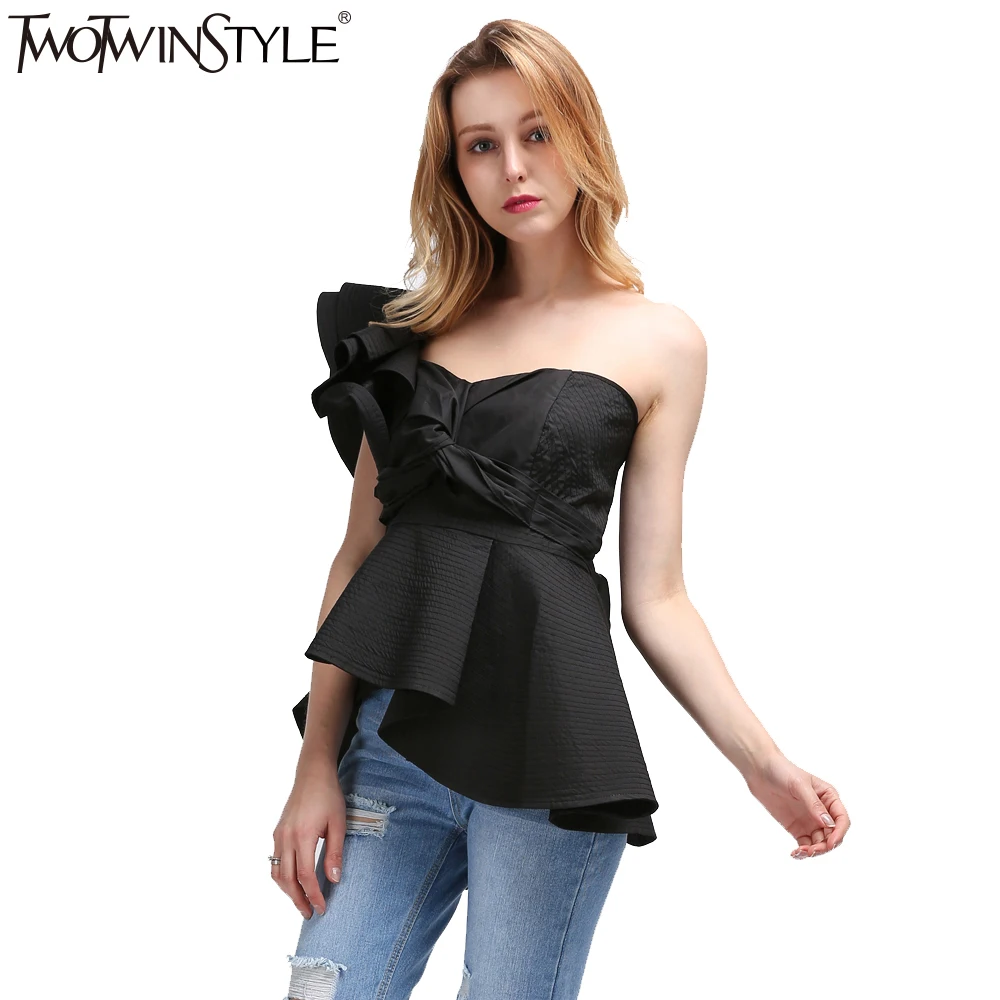 Twotwinstyle Лето 2017 г. бюстгальтер без косточек Для женщин Топы корректирующие Майка