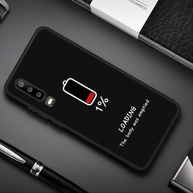 06 Чехол из мягкого ТПУ с рисунком для huawei P20 Pro P30 Lite P20Lite P30Lite Чехол черный матовый чехол для huawei P20 Lite P30 P20Pro P30Pro - Цвет: 06
