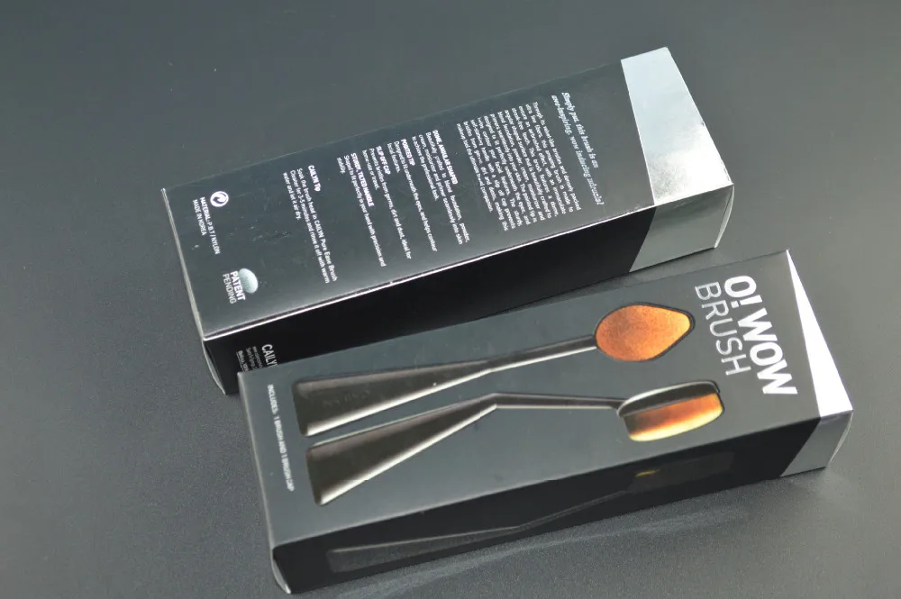 Овальные макияжные кисти лица крем увлажняющий Puff Зубная щётка смешивания