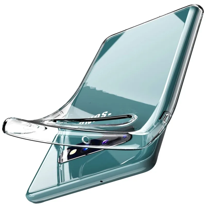Clear No Holder Чехол с подставкой для samsung Galaxy S10 S9 S8 Примечание 10 плюс S10e Крышка для samsung A70 A50 A40 A30 A20 A10 A7 A9 A6 кольцо чехол - Цвет: Clear No Holder