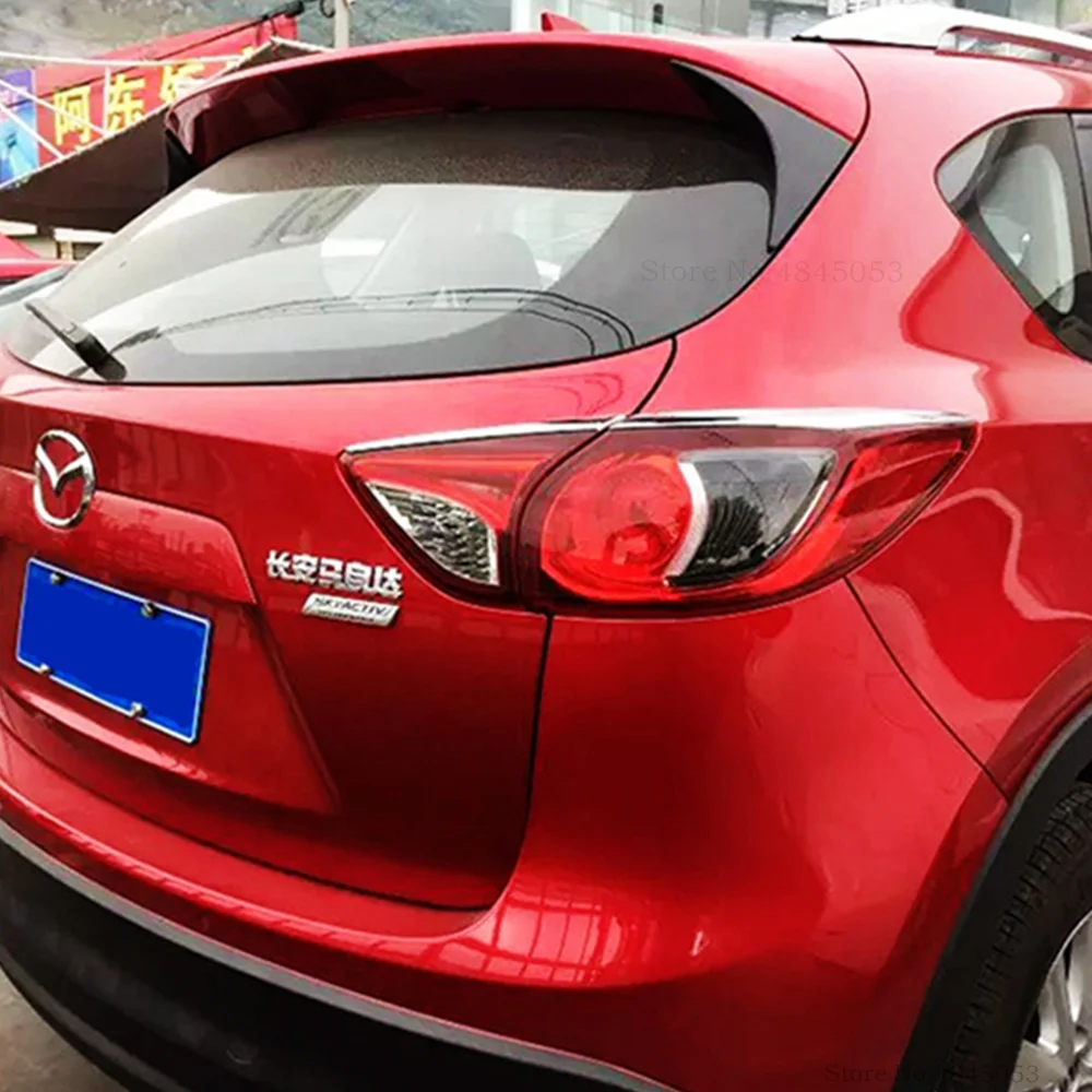 Для Mazda CX 5 CX5 2017 2018 2019 авто часть ABS хромированный внешний задний светильник фонарь