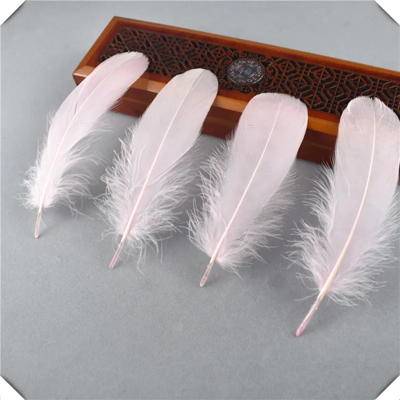 Горячая красный Гусь feather20-100pcs13-18CM DIY Перья для рукоделия и ювелирных изделий Аксессуары для одежды Свадебные украшения Шлейфы