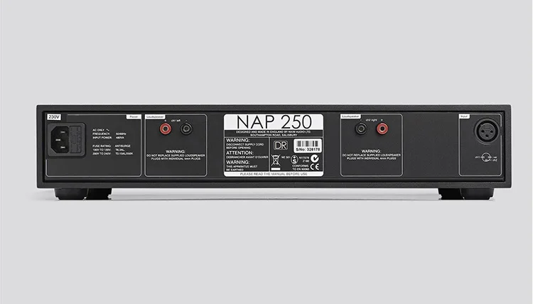 Re гравированный Британский Naim имя NAP250 DR 80W x 2 стерео пост класса hifi усилитель