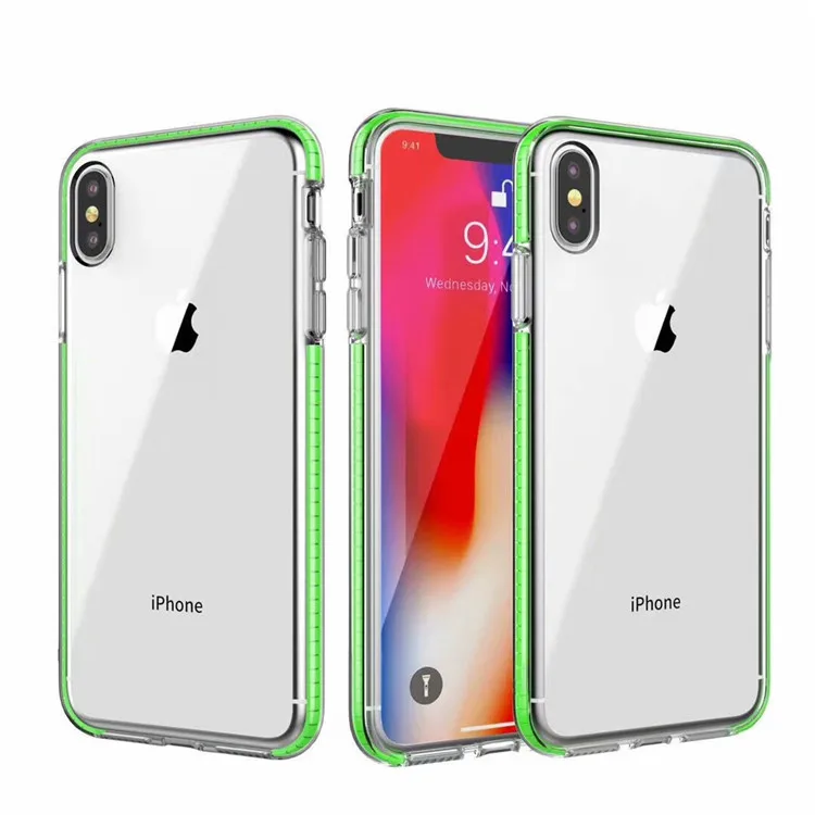Двухслойный противоударный Прозрачный чехол для xiaomi 9 Redmi 5 PIus 6 6A 6D Gasbag всего тела