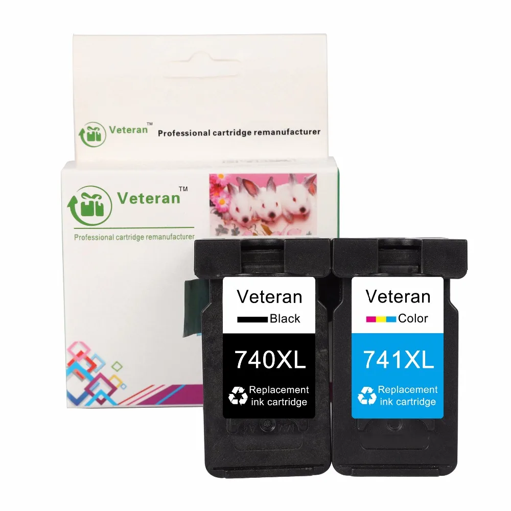 Veteran PG740 CL741 картридж для Canon PG 740 CL 741 чернильный PG-740 принтера Pixma MX517 MX437 MX377 MG3170 MG2170 |