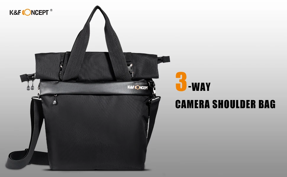 K& F концепция профессиональная камера плечо/рюкзак сумка DSLR сумка Водонепроницаемая камера объектив сумка для Canon Nikon sony