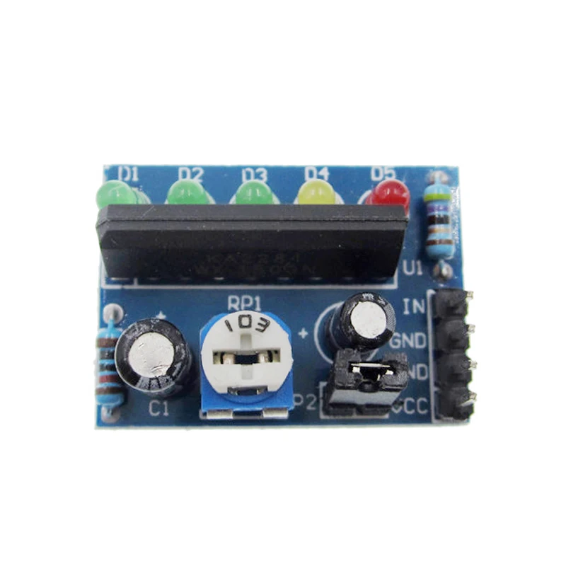 Модуль индикации уровня звука модуль мощности KA2284 3 5 В 12 в контроллер AC DC Pcb