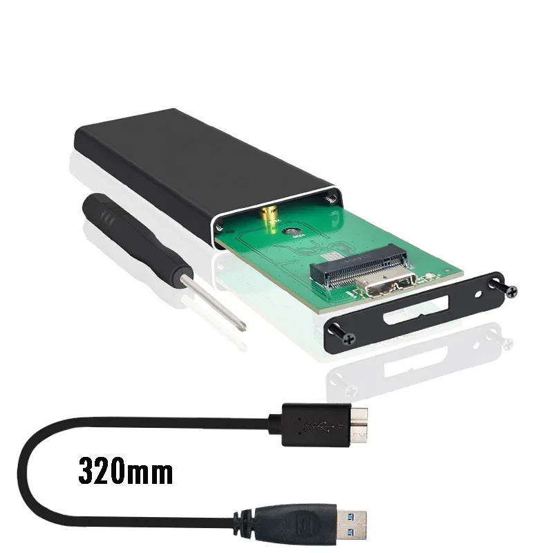 Корпус для жесткого диска M.2 к адаптеру USB 3 0 SSD корпус funda disco duro HD внешний |