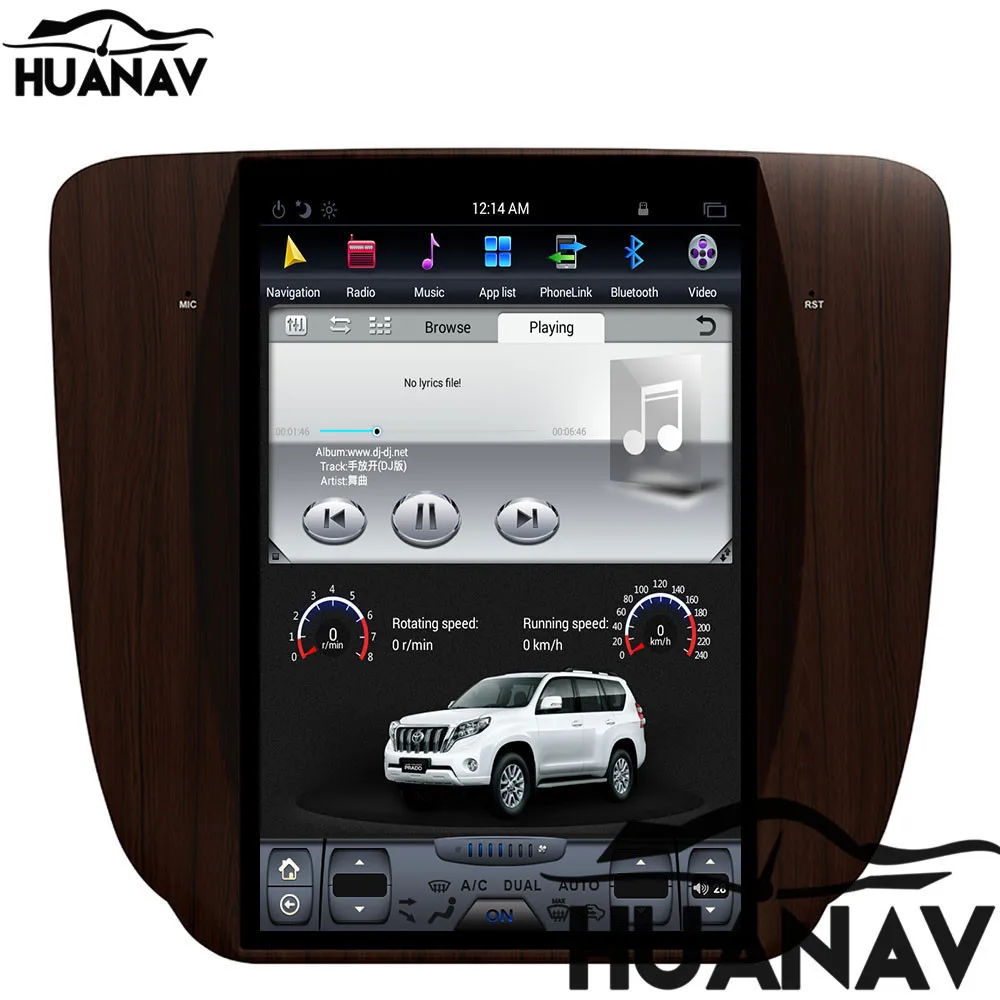 Android 7 Тесла модели dvd плеер gps навигации для GMC Yukon/Chevrolet Tahoe 2007 2011 авто радио