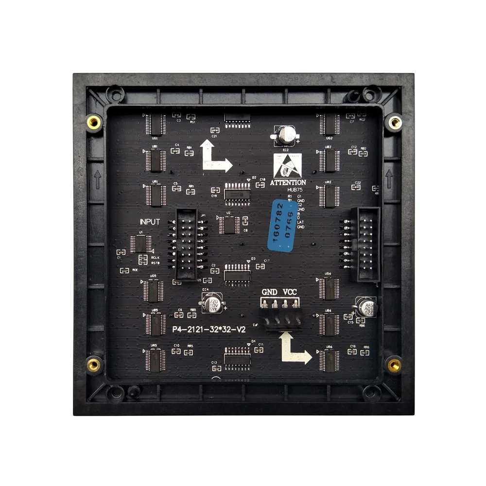 SMD 3 в 1 комнатный полноцветный P4 светодиодный модуль RGB HD дисплея 128 мм * 1/16