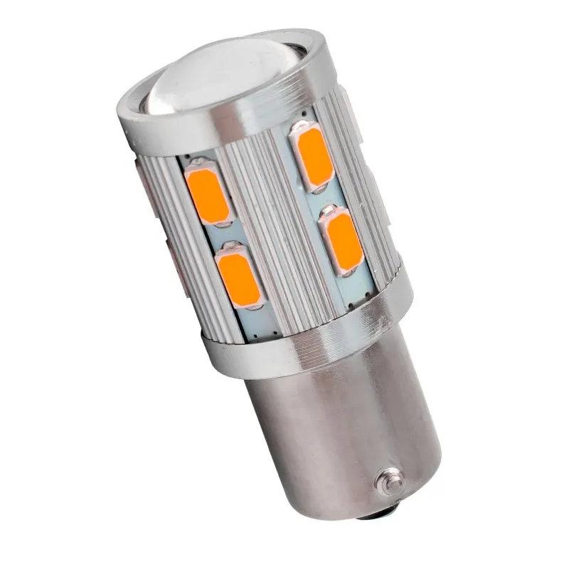 2 шт. 1156 BA15S P21W 16 led 5630 5730 smd Автомобильная задняя лампа тормозной светильник s авто задний фонарь дневной ходовой светильник красный белый желтый 2X