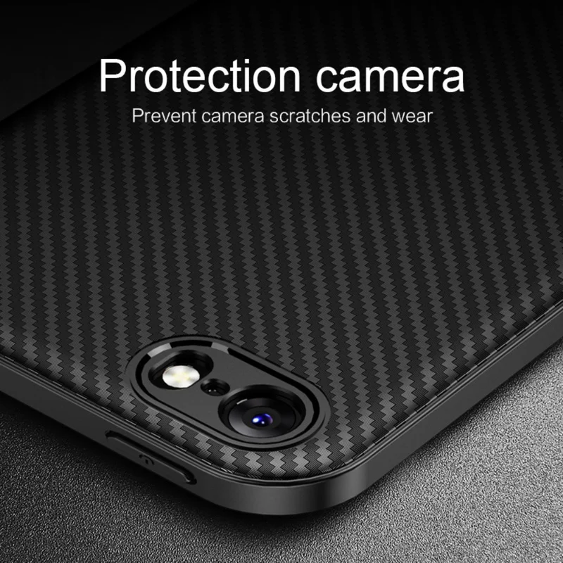 Чехол для iphone 6 модные текстурные чехлы из углеродного волокна телефонов X 7 8 plus xs