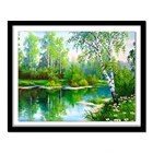 Алмазная живопись DIY 5D алмазная Картина Дерево вышивка рукоделие подарок полный квадратный алмаз круглый вышивка пейзаж