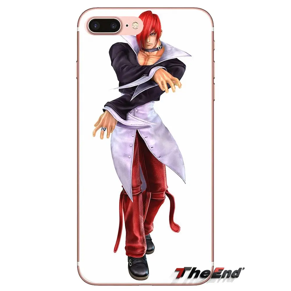 For iPod Touch Apple iPhone 4 4S 5 5S SE 5C 6 6S 7 8 X XR XS Plus MAX The King Of Fighters Iori Yagami Silicone Phone Shell Case |