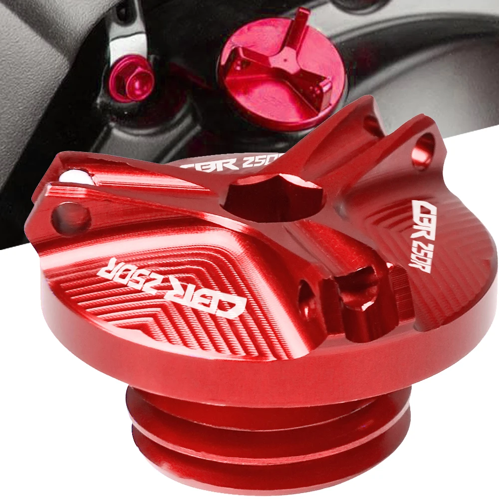 Для Honda CBR250R CBR 250R Φ 2011 2012 2013 M20 * 2 5 алюминиевый наполнитель масла двигателя для