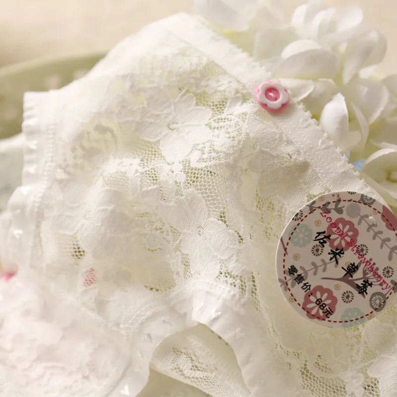 Женское нижнее белье кружевные трусики однотонные шорты для девочек подростков