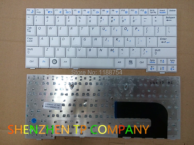 Новая клавиатура для SAMSUNG NC10 ND10 N108 NC310 N110 NP10 N128 N140 Клавиатура ноутбука белая версия