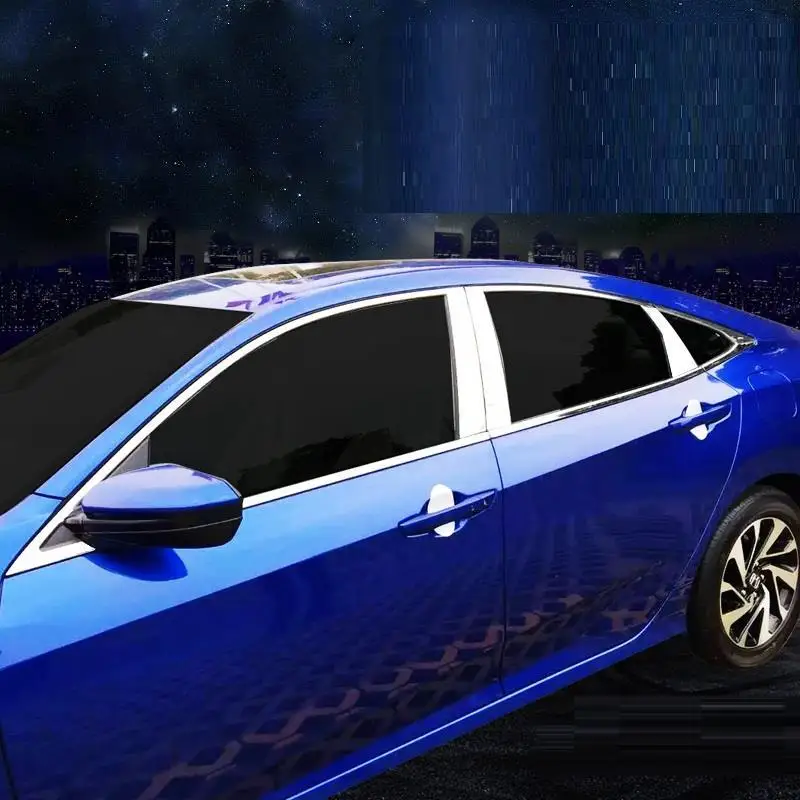 Модифицированная Автомобильная декоративная автомобильная ручка, Внешняя защита двери, аксессуары для модификации 16 17 18 для Honda Civic