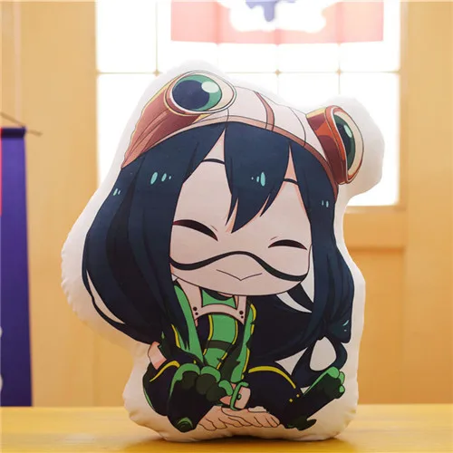 GIRL 1 My Hero Academy Аниме Boku Yoh Asakura Katsuki Bakugo Shoto Toooroki куклы подушка раздавить Мягкие игрушки Плюшевые девочки дети мягкие подарки - Цвет: GIRL 1