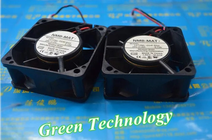 НМБ 2410ML-05W-B50 6025 60 мм 60*60*25 мм сервер чехол охлаждающий вентилятор 24V 0.13A с 2pin