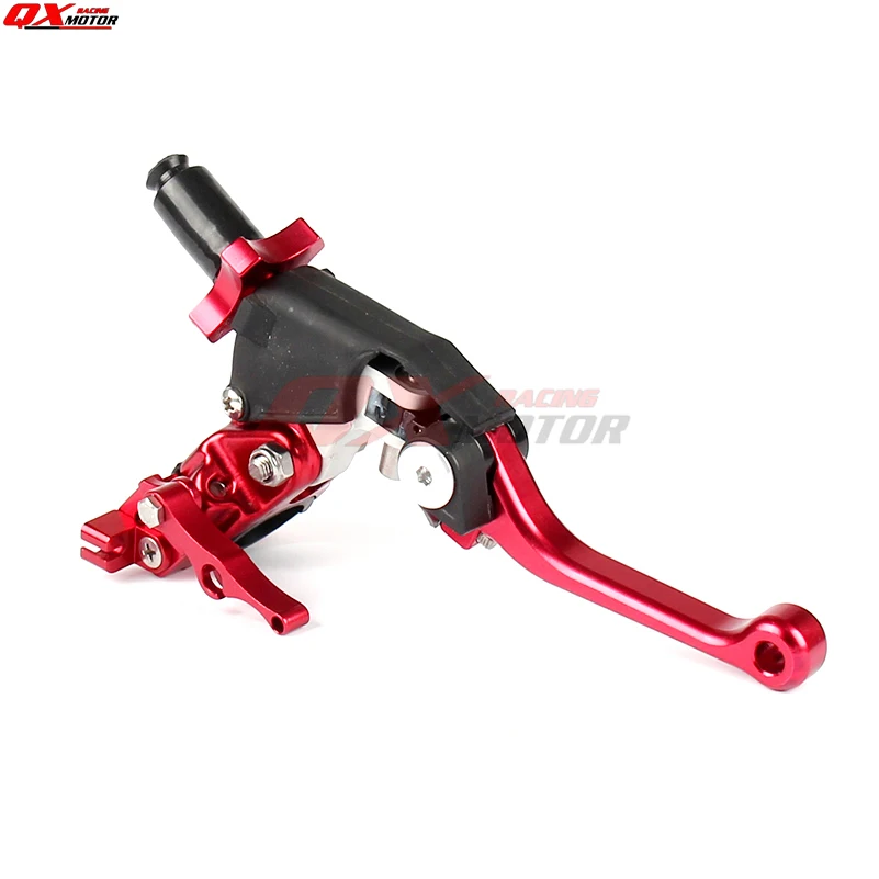 Универсальный Мотоцикл CNC 360 градусов складной рычаг сцепления Fit CRF KLX YZF RMZ KAYO BSE Dirt Bike MX Мотокросс Эндуро внедорожный
