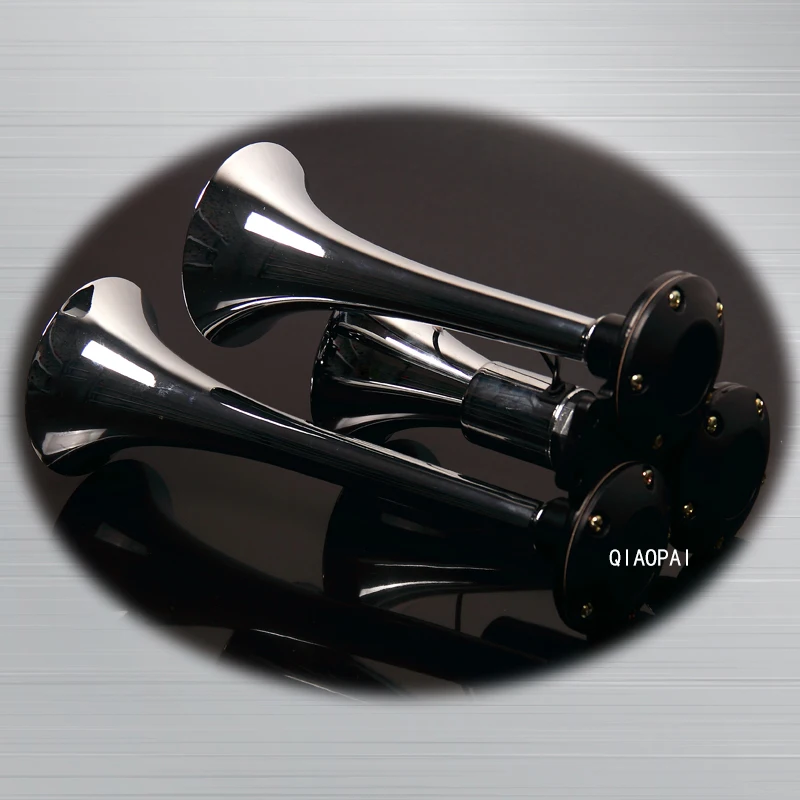 Универсальный электрокомпрессор 12 В 24 в 3 трубы электромагнитный клапан 150 дБ