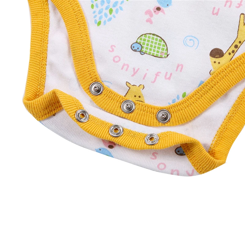 Детские комбинезоны на возраст от 0 до 12 месяцев комплект летней одежды с