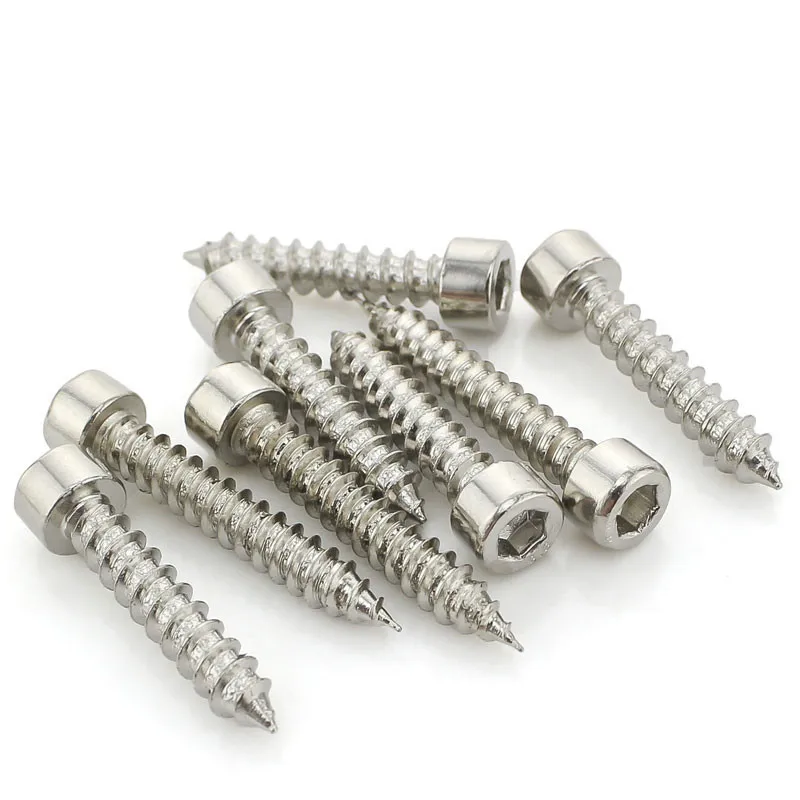 Винты с шестигранной головкой 10 шт. стандартные саморезы для раздвижной двери