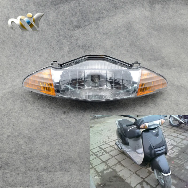 MOFO CAIZHUANGSHI Motorcycle headlight For Honda LEAD 50/100 AF48/JF06 Motorcycle scooter headlight assembly