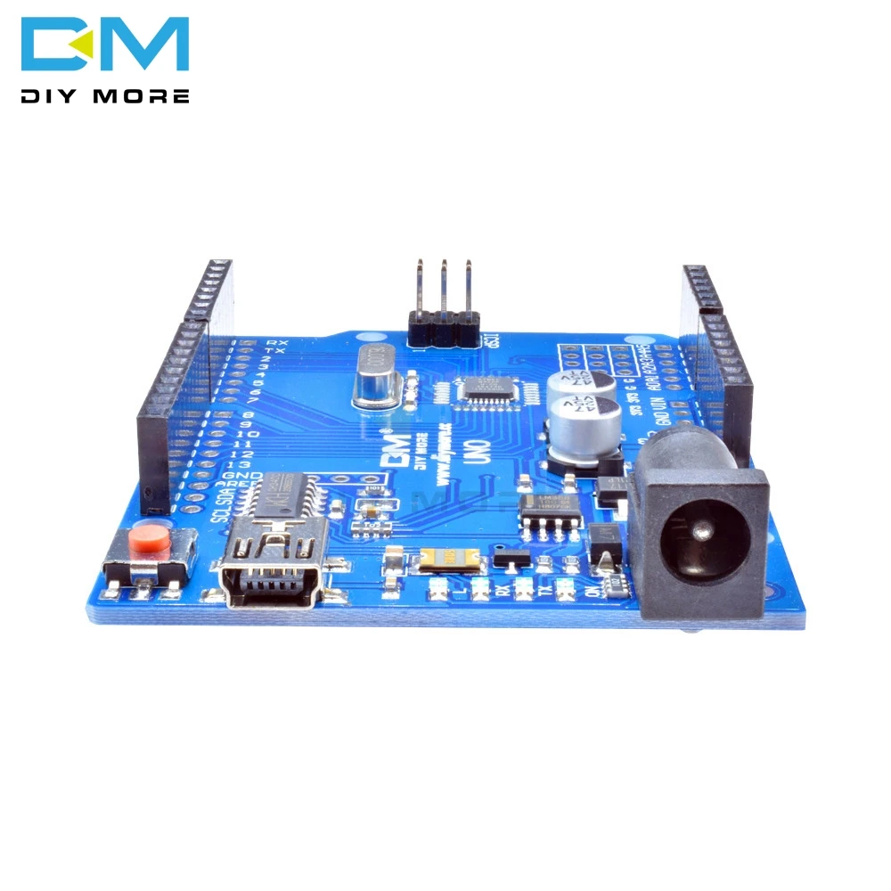 UNO R3 ATmega328P ATmega328 CH340G мини USB плата микроконтроллер CH340 Замена ATmega16U2 без кабеля