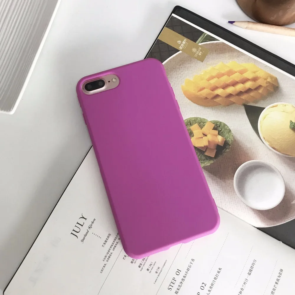Мягкий чехол из ТПУ для iphone 6 7 8 X XS XR Max plus бесплатная доставка 50 шт./лот | Мобильные