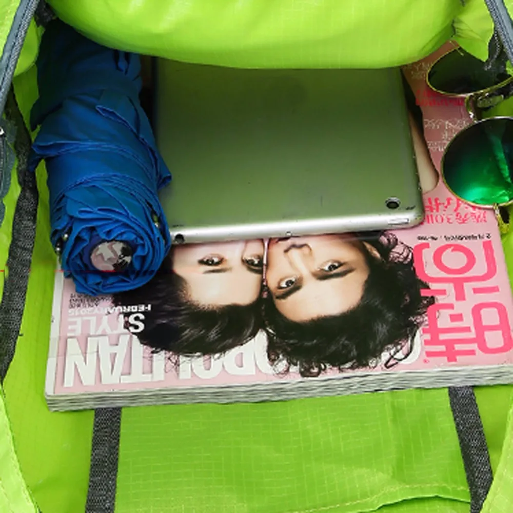 20 л легкий складной водонепроницаемый рюкзак для мужчин и женщин кожаная сумка