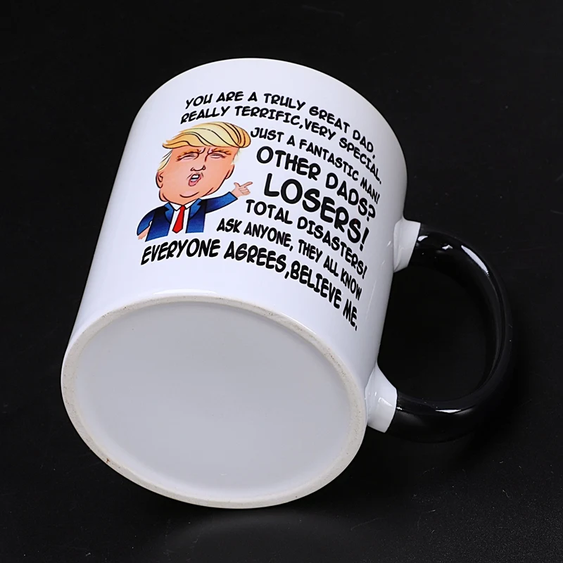 Подарок для папы Дональд Трамп Великий папа Смешная кружка день отцов подарок