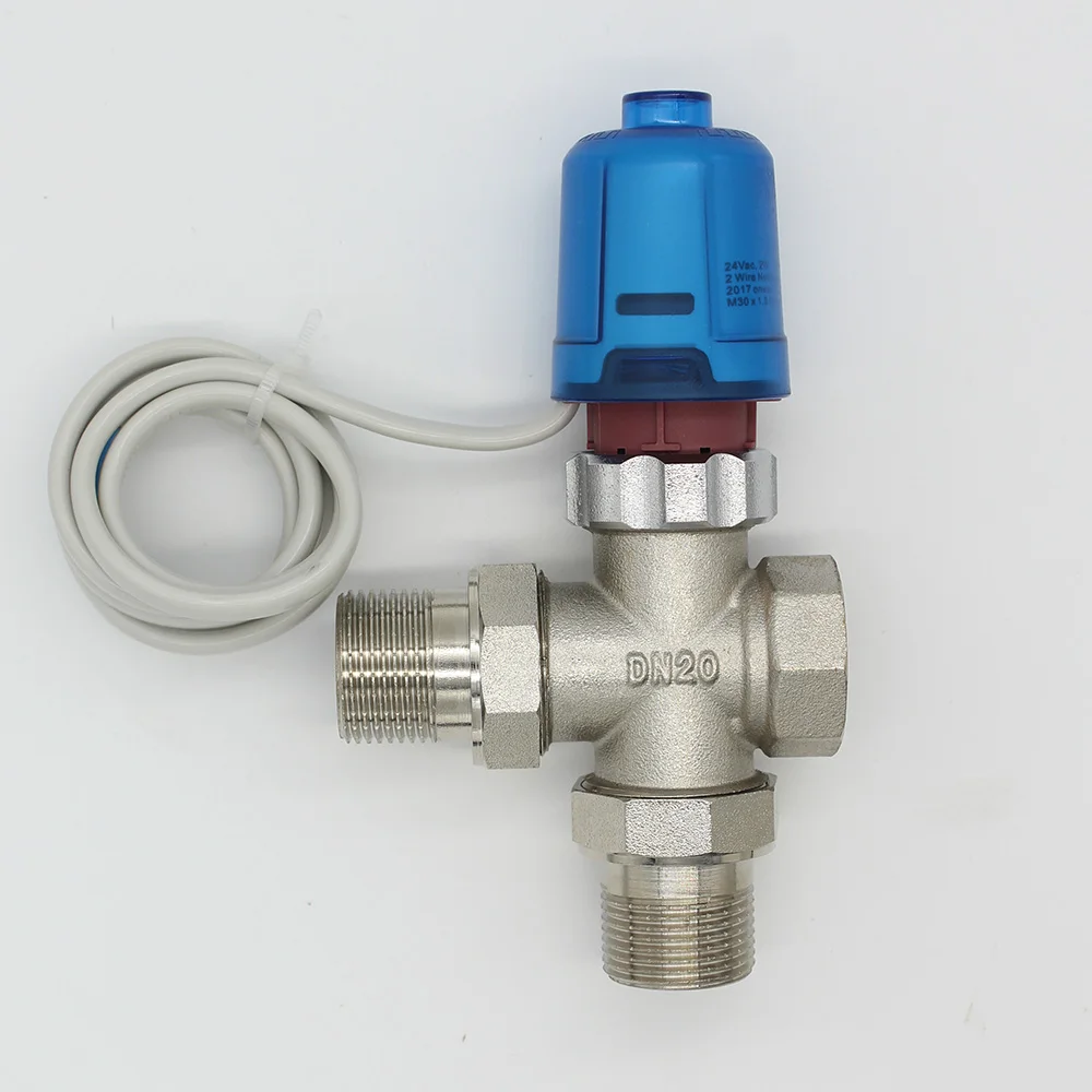 Электропривод 230 В 24 обычно закрытый электропривод или радиатор для подогрева