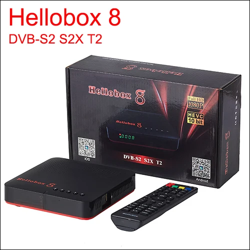 DVB S2 + T2 приемник HELLOBOX8|Спутниковое ТВ| |
