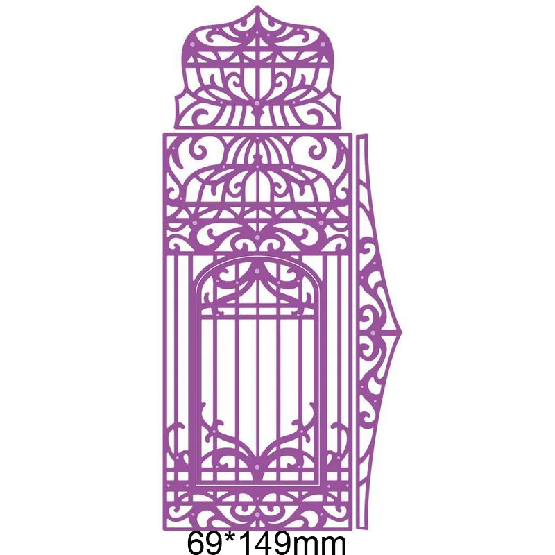 3D огромная Подарочная коробка металлические трафареты для штампов сделай сам