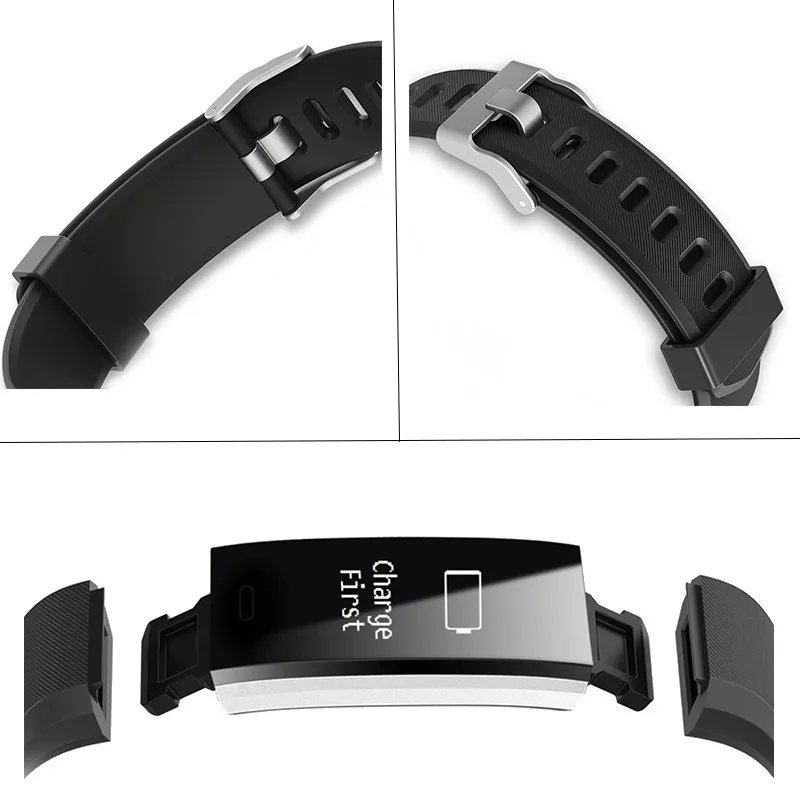 Новый смарт браслет 115 Plus MI GPS фитнес трекер часы пульсометр счетчик управление