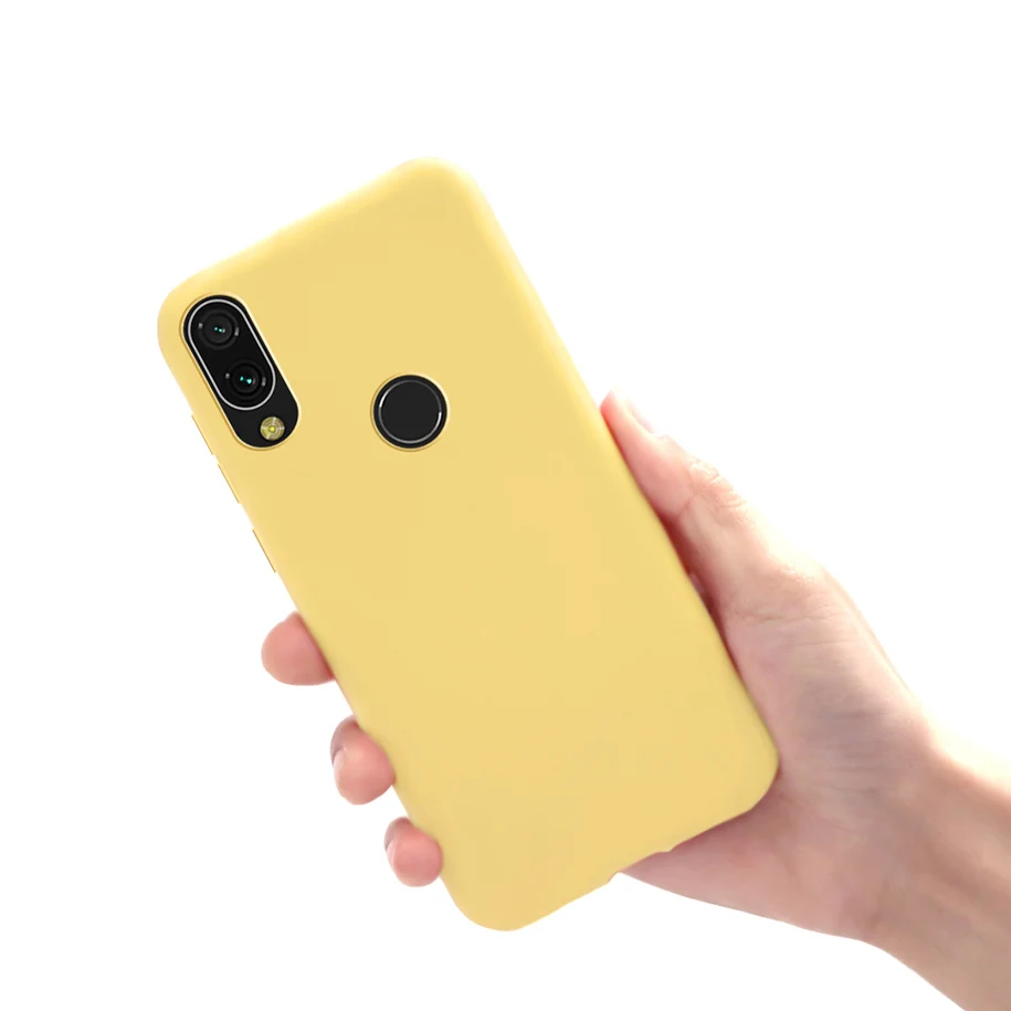 Phone Case For Xiaomi Mi 9T Mi9T Pro Silicone Anti-knock Back Cover Redmi K20 K20Pro 7A Note 7 Mi9 SE | Мобильные телефоны и